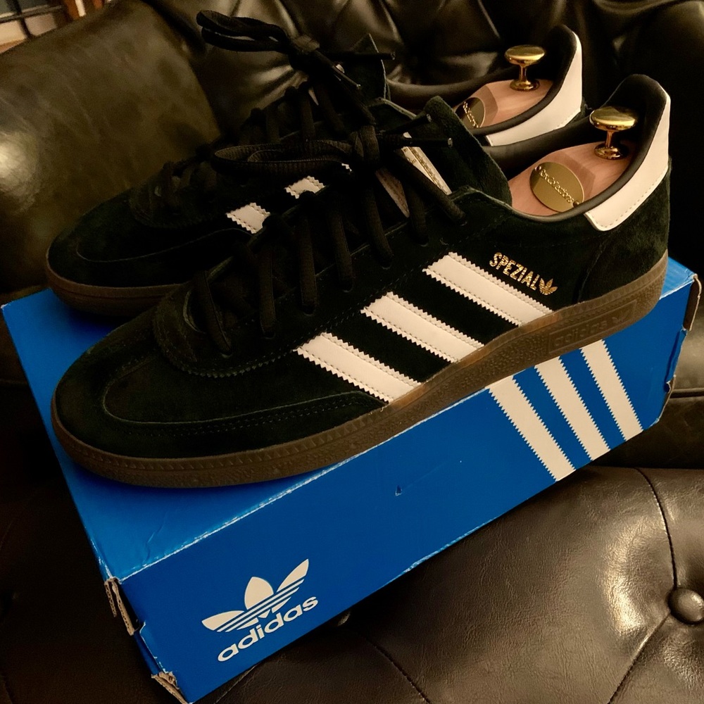 Adidas Spezial Black and White Sneakers